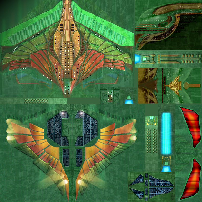 Romulan Fighter texture