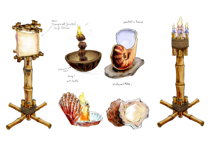 Sims Castaway Concept Art