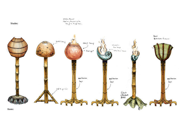 Sims Castaway Concept Art