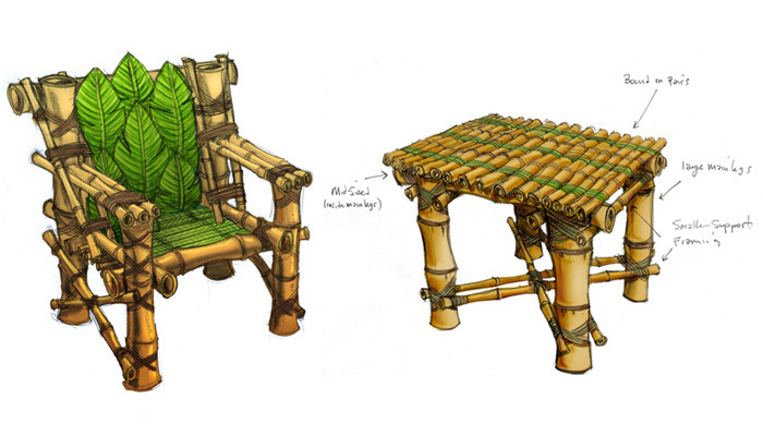 Sims Castaway Concept Art