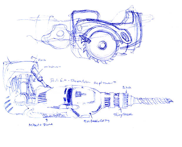 Weapons Sketches