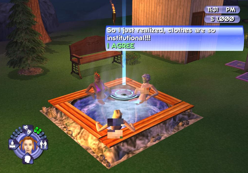 Sims Bustin' Out