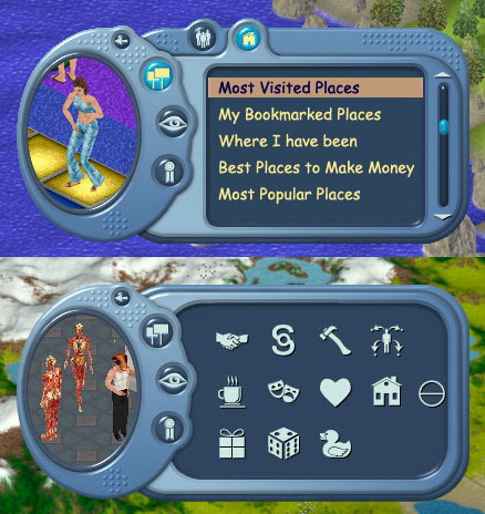 Sims Online UI