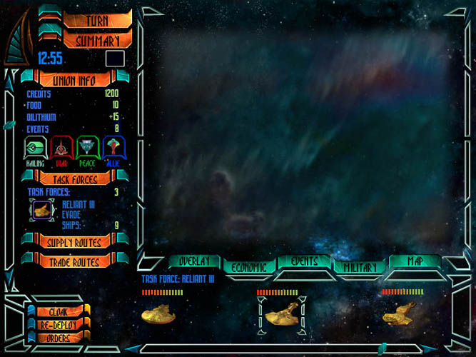 ST BOF: Cardassian UI - Main Screen