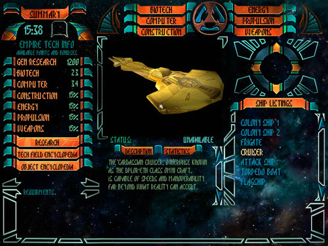 ST BOF: Cardassian UI - Tech