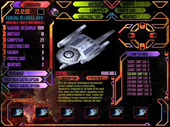 ST BOF: Ferengi UI Tech