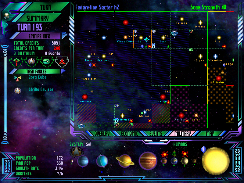 Romulan Galaxy Screen